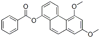 5,7-Dimethoxyphenanthren-1-ol benzoate Structure,53077-37-5Structure