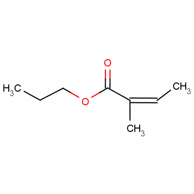 Propyl 2-methylisocrotonate Structure,53082-57-8Structure