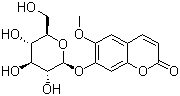 Scopolin Structure,531-44-2Structure