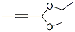 1,3-Dioxolane,4-methyl-2-(1-propynyl)-(9ci) Structure,53106-40-4Structure