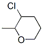 3-Chloro-2-methyltetrahydropyran Structure,53107-05-4Structure