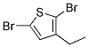 2,5-Dibromo-3-ethylthiophene Structure,53119-57-6Structure