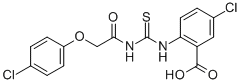 5-Chloro-2-[[[[(4-chlorophenoxy)acetyl ]amino]thioxomethyl ]amino]-benzoic acid Structure,531536-60-4Structure