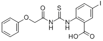 5-Iodo-2-[[[(phenoxyacetyl)amino]thioxomethyl ]amino]-benzoic acid Structure,531540-54-2Structure