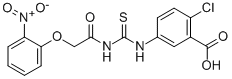 2-Chloro-5-[[[[(2-nitrophenoxy)acetyl ]amino]thioxomethyl ]amino]-benzoic acid Structure,531545-20-7Structure