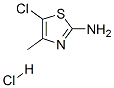 2-Amino-5-chloro-4-methylthiazolehcl Structure,5316-76-7Structure