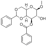 Methyl 3-o-benzoyl-4,6-o-benzylidene-beta-d-galactopyranoside Structure,53167-15-0Structure