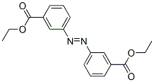 Azobenzene-3,3’-dicarboxylic acid diethyl ester Structure,53171-93-0Structure