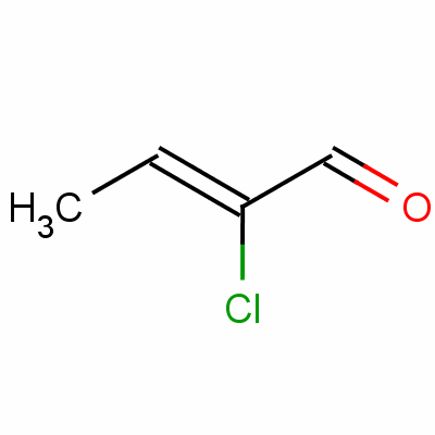 (2Z)-2-chloro-2-butenal Structure,53175-28-3Structure