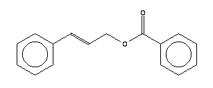 2-Propen-1-ol, 3-phenyl-, benzoate Structure,5320-75-2Structure