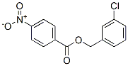 4-Nitrobenzoic acid 3-chlorobenzyl ester Structure,53218-05-6Structure