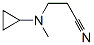 Propanenitrile,3-(cyclopropylmethylamino)-(9ci) Structure,532407-01-5Structure