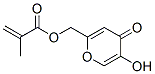 2-Propenoic acid,2-methyl-,(5-hydroxy-4-oxo-4h-pyran-2-yl)methyl ester (9ci) Structure,532413-88-0Structure