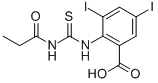 3,5-Diiodo-2-[[[(1-oxopropyl)amino]thioxomethyl ]amino]-benzoic acid Structure,532430-37-8Structure