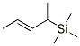 Trimethyl [(2e)-1-methyl-2-butenyl ]silane Structure,53264-56-5Structure