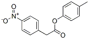 (P-nitrophenyl)acetic acid p-tolyl ester Structure,53274-19-4Structure