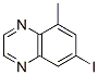 Quinoxaline,7-iodo-5-methyl-(9ci) Structure,532934-96-6Structure