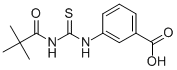 3-[[[(2,2-Dimethyl-1-oxopropyl)amino]thioxomethyl ]amino]-benzoic acid Structure,532943-31-0Structure