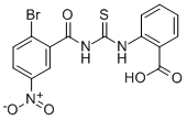 2-[[[(2-Bromo-5-nitrobenzoyl)amino]thioxomethyl ]amino]-benzoic acid Structure,532979-80-9Structure