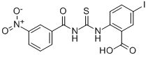 5-Iodo-2-[[[(3-nitrobenzoyl)amino]thioxomethyl ]amino]-benzoic acid Structure,532980-93-1Structure