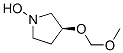 Pyrrolidine, 1-hydroxy-3-(methoxymethoxy)-, (3s)- (9ci) Structure,532983-46-3Structure