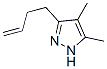 1H-pyrazole,3-(3-butenyl)-4,5-dimethyl-(9ci) Structure,53315-87-0Structure