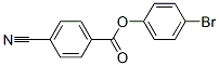 4-Cyanobenzoic acid 4-bromophenyl ester Structure,53327-10-9Structure