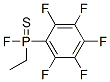 Ethyl (pentafluorophenyl)fluorophosphine sulfide Structure,53327-24-5Structure