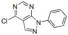 4-Chloro-1-phenyl-1H-pyrazolo[3,4-d]pyrimidine Structure,5334-48-5Structure