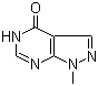 1-Methyl-1,5-dihydro-4h-pyrazolo[3,4-d]pyrimidin-4-one Structure,5334-56-5Structure