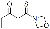 1,3-Oxazetidine,3-(3-oxo-1-thioxopentyl)-(9ci) Structure,53354-67-9Structure