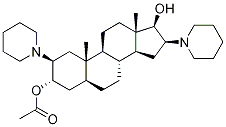 (2β,3α,5α,16β,17β)-2,16-di-(1-piperidinyl)androstane-3,17-diol 3-acetate Structure,53357-31-6Structure