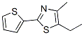 Thiazole, 5-ethyl-4-methyl-2-(2-thienyl)- (9ci) Structure,533886-00-9Structure