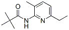 Propanamide,n-(6-ethyl-3-methyl-2-pyridinyl)-2,2-dimethyl-(9ci) Structure,533939-03-6Structure