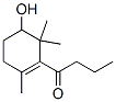 1-(5-Hydroxy-2,6,6-trimethyl-1-cyclohexen-1-yl)-1-butanone Structure,53398-16-6Structure