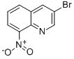 3-Bromo-8-nitroquinoline Structure,5341-07-1Structure