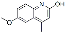 6-Methoxy-4-methylquinolin-2-ol Structure,5342-23-4Structure