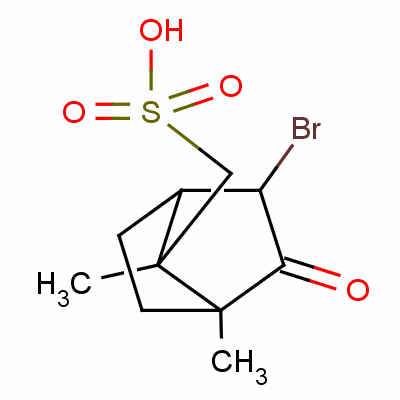 [1R-(endo,anti)]-3-bromo-2-oxobornane-8-sulphonic acid Structure,5344-58-1Structure