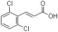 2,6-Dichlorocinnamic acid Structure,5345-89-1Structure