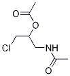 N-[2-acetoxy-3-chloropropyl]acetamide Structure,53460-78-9Structure