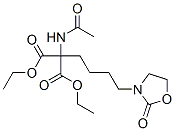 Diethyl acetamido[4-[2-oxo-3-oxazolidinyl ]butyl ]malonate Structure,53478-26-5Structure