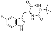 L-N-Boc-5-fluorotryptophan Structure,53478-53-8Structure