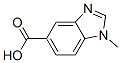 1H-Benzimidazole-5-carboxylic acid, 1-methyl- Structure,53484-17-6Structure