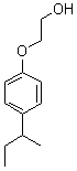 Ethanol,2-[4-(1-methylpropyl)phenoxy]- Structure,5349-63-3Structure