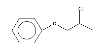 1-Phenoxy-2-chloropropane Structure,53491-30-8Structure