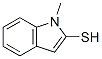 1H-indole-2-thiol ,1-methyl- Structure,53497-48-6Structure