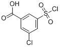 3-Chloro-5-(chlorosulfonyl)benzoic acid Structure,53553-11-0Structure