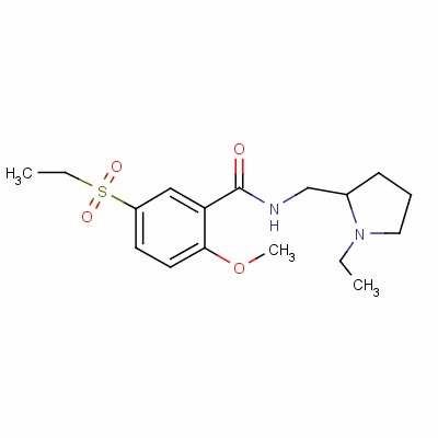 Sultopride Structure,53583-79-2Structure