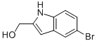 (5-Bromo-1h-indol-2-yl)methanol Structure,53590-48-0Structure