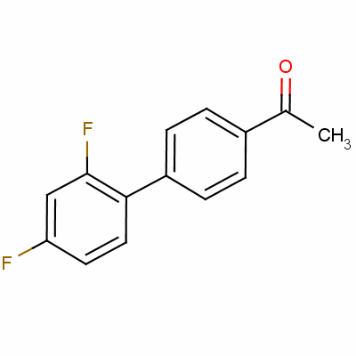 1-(2’,4’-Difluoro[1,1’-biphenyl ]-4-yl)ethan-1-one Structure,53591-79-0Structure